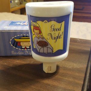 Madeline Good Night Porcelain Night Light